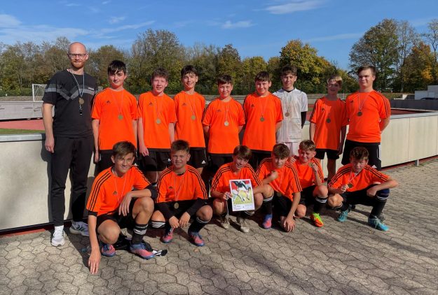 Stadtfinale 2022 WKIII JU – 3. Platz – Fronhofer-Realschule (1)